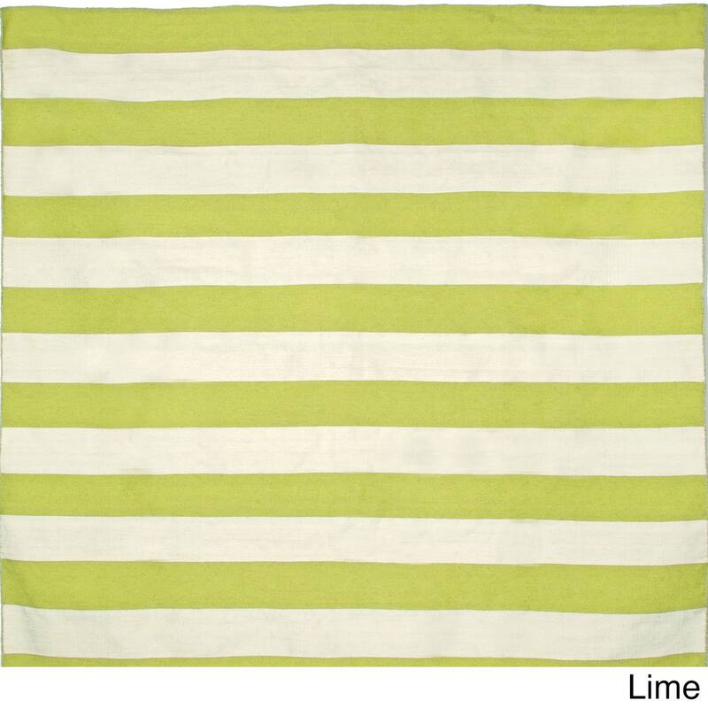 Liora Manne Sorrento Rugby Stripe Indoor/Outdoor Rug
