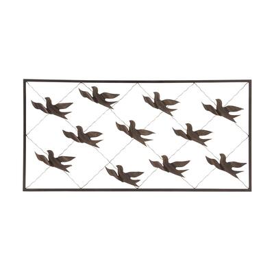 Metal Wall Decor 48-inch x 24-inch Accent Piece