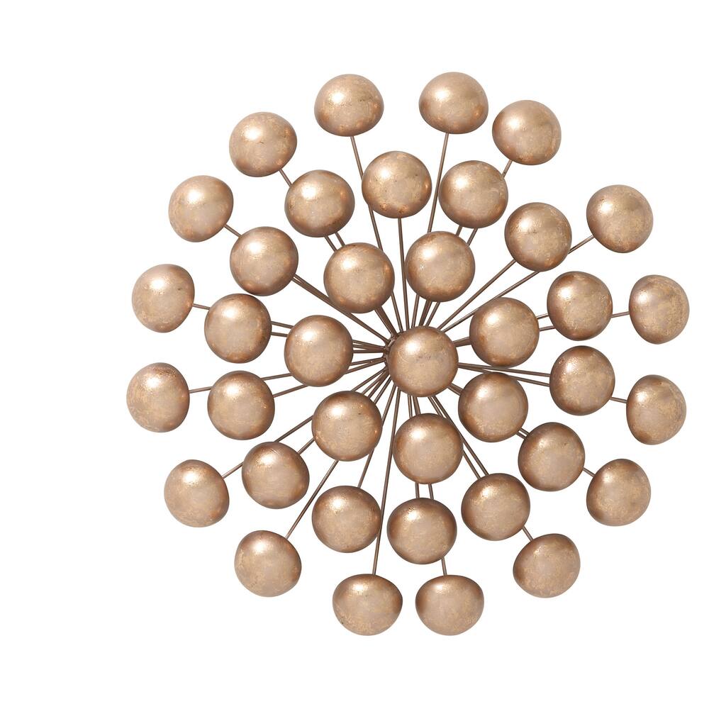 Sublime Metal Copper Wall Decor 24-inch Deep Accent Piece