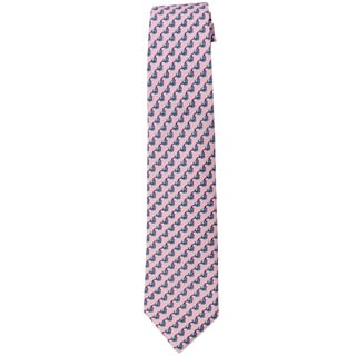Davidoff Red Twill Silk Neck Tie - 18310497 - Overstock.com Shopping ...