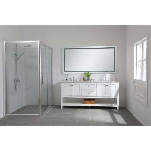 LED Hardwired 24-inch x 40-inch Dimmable 5000K Mirror