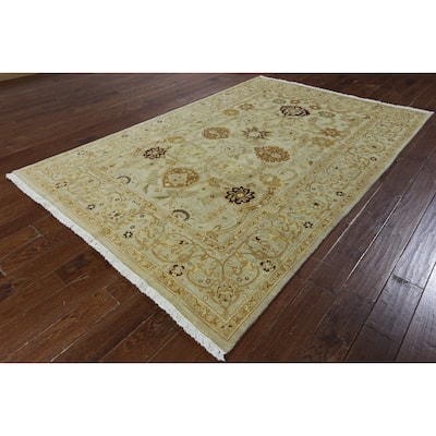 W1438 Oriental Chobi Rug - 6' x 9'
