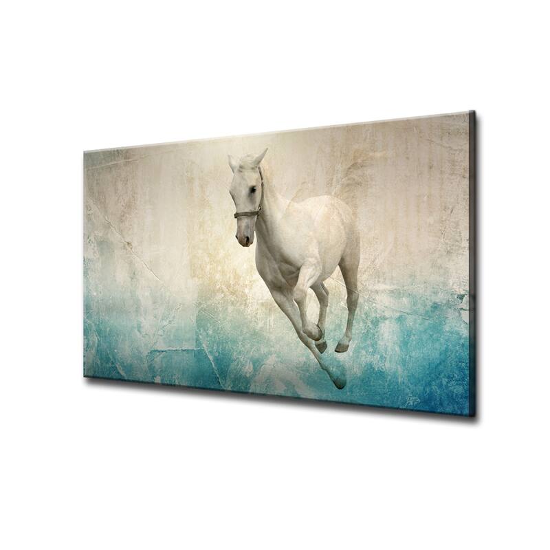 Equestrian Saddle Ink VIII - Blue