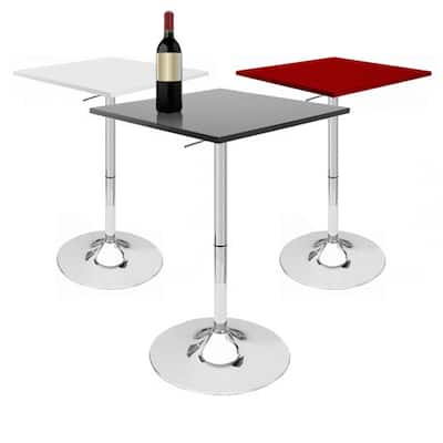 Zeta Contemporary Adjustable Bar Table