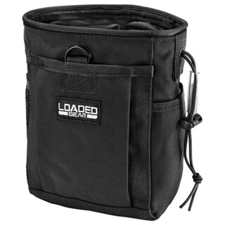 Loaded Gear CX-700 Drawstring Dump Pouch (Black)
