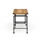 preview thumbnail 6 of 17, Furniture of America Wini Industrial Black 47-inch Metal Computer Desk