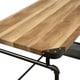 preview thumbnail 10 of 17, Furniture of America Wini Industrial Black 47-inch Metal Computer Desk
