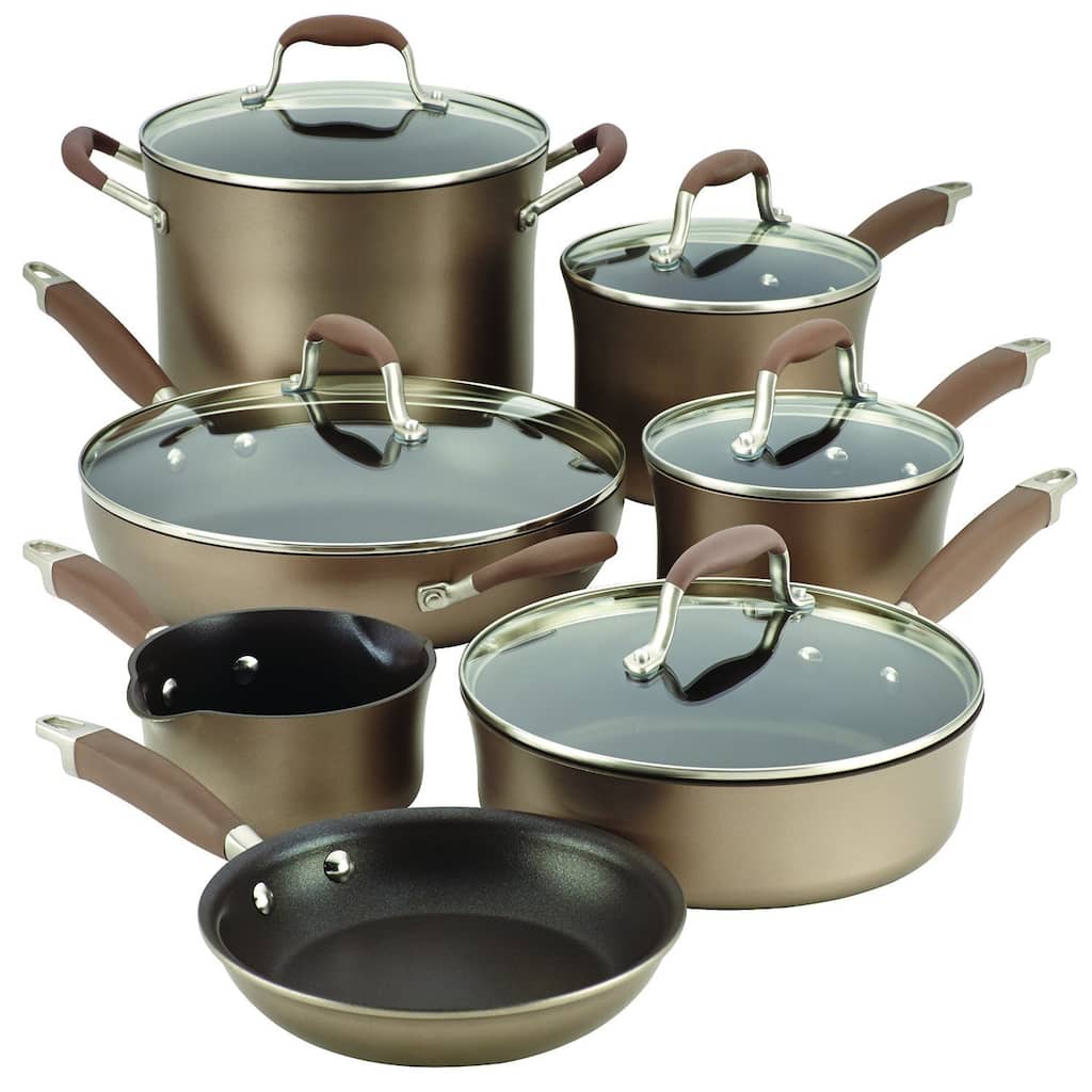 Anolon Advanced Bronze 12-piece Cookware Set