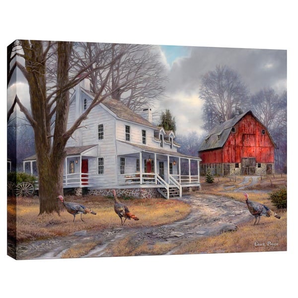 slide 1 of 3, Cortesi Home "The Way It Used To Be" by Chuck Pinson, Giclee Canvas Wall Art