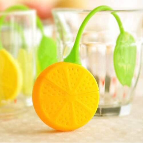 Citrus Lemon Silicone Loose Tea Infuser