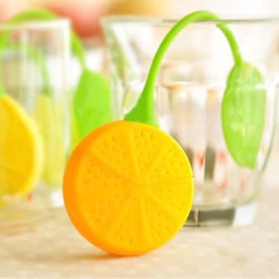 Citrus Lemon Silicone Loose Tea Infuser