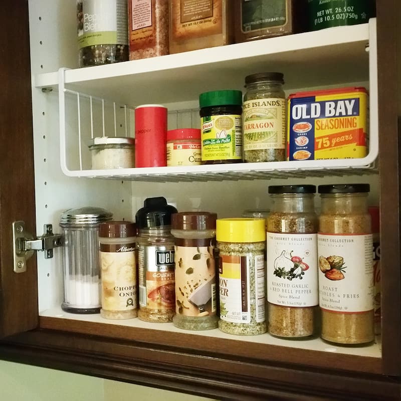 Modern Home 15-inch Cabinet Wire Hanging Basket Shelf