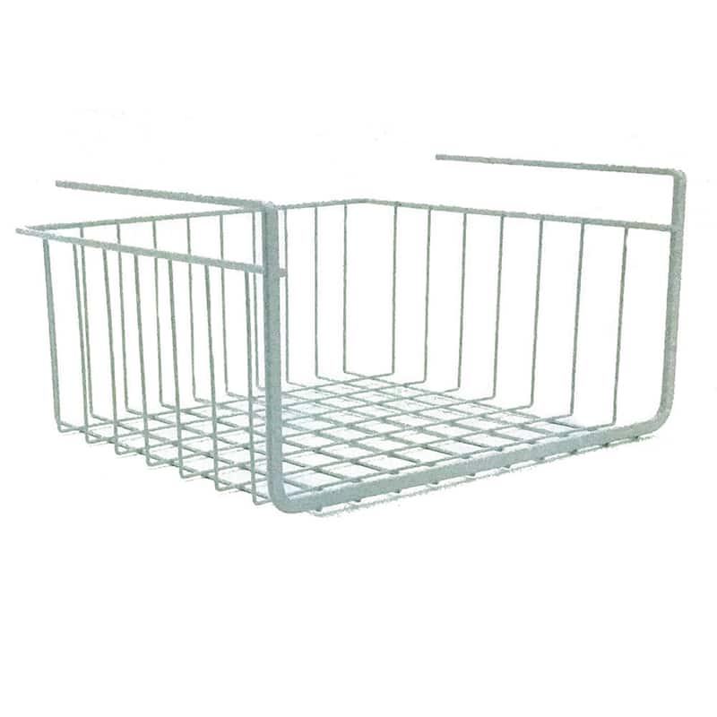 Modern Home 10-inch Cabinet Wire Hanging Basket Shelf - Wire Shelf