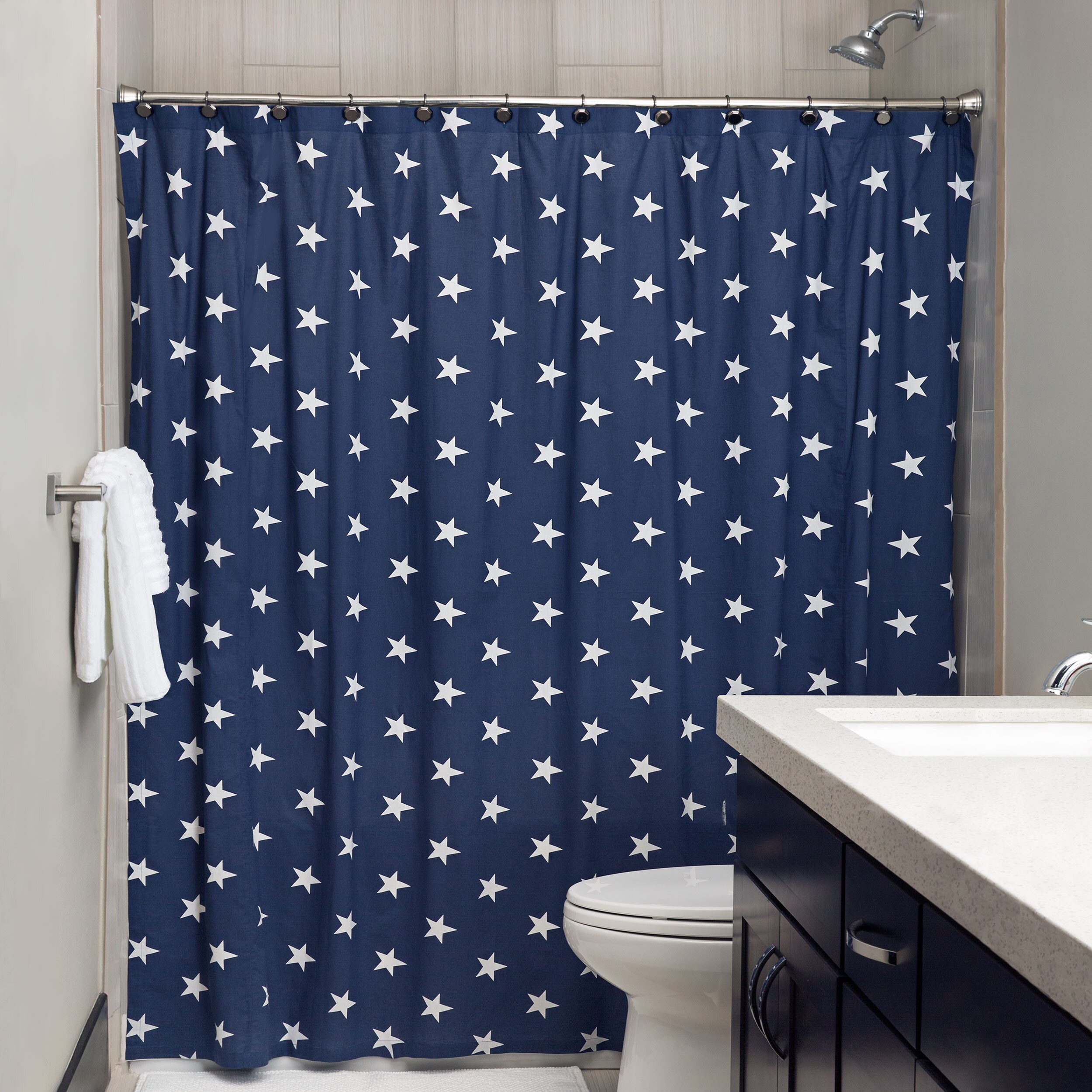 Shop Andrew Charles All American Collection 72 Navy Shower