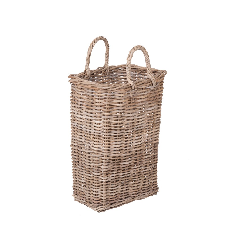tall storage basket with lid