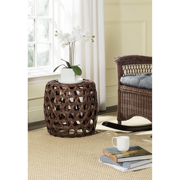 Safavieh Amica Brown Stool