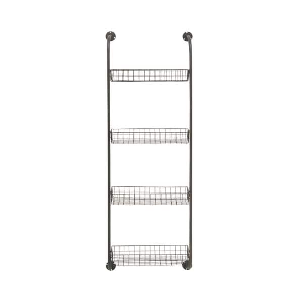 Metal Wall Storage Rack 20-inch x 58-inch Storage Piece - Bed Bath ...