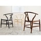 preview thumbnail 1 of 4, SAFAVIEH Mid Century Dining Aramis Natural/ Ivory Dining Chairs (Set of 2)