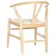 preview thumbnail 5 of 4, SAFAVIEH Mid Century Dining Aramis Natural/ Ivory Dining Chairs (Set of 2)