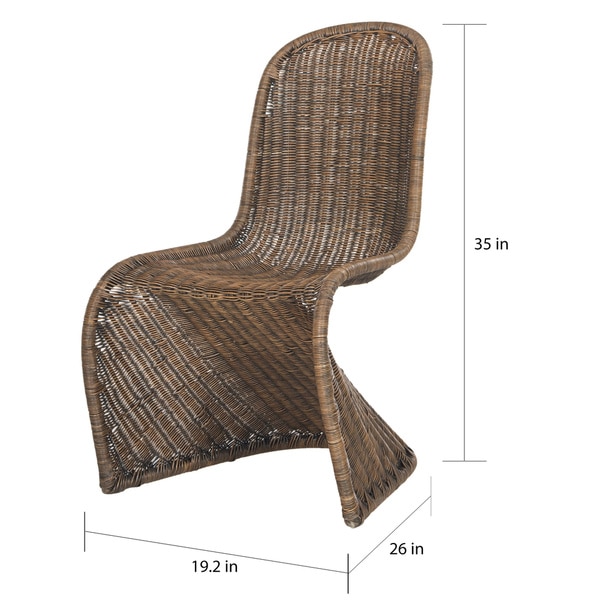 Tana wicker side online chair