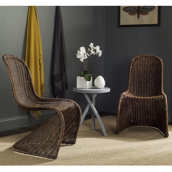 Shop Safavieh Dining Rural Woven Tana Brown/ Multi Wicker ...