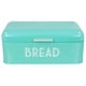 preview thumbnail 1 of 4, Home Basics Retro Bread Box Turquoise