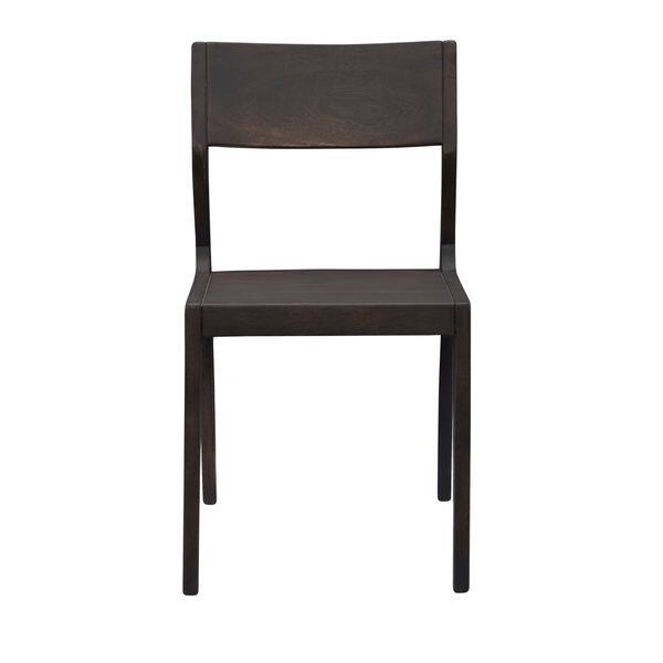 Aurelle Home Burris Dining Chair Brown (Set of 2) Overstock 11391543