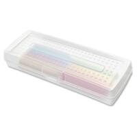 Sparco Clear Mini Pencil Box