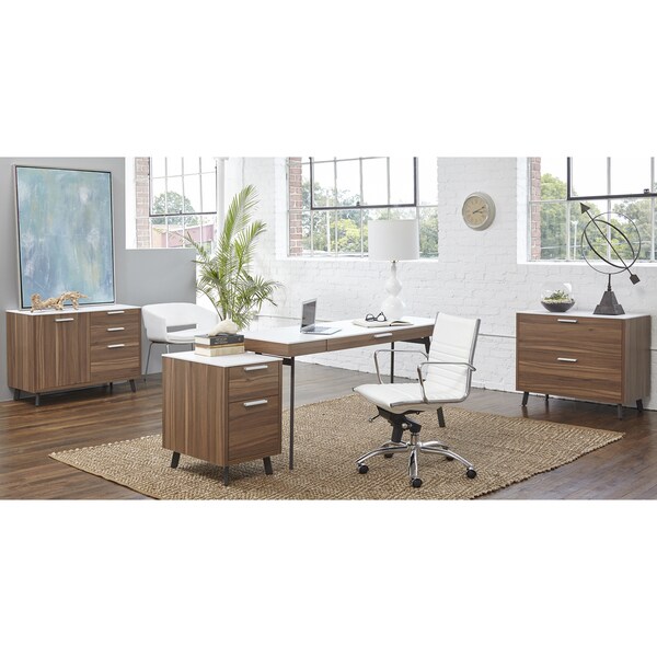 Shop Euro Style 4-piece Hart Collection Office Set - Overstock - 11391904