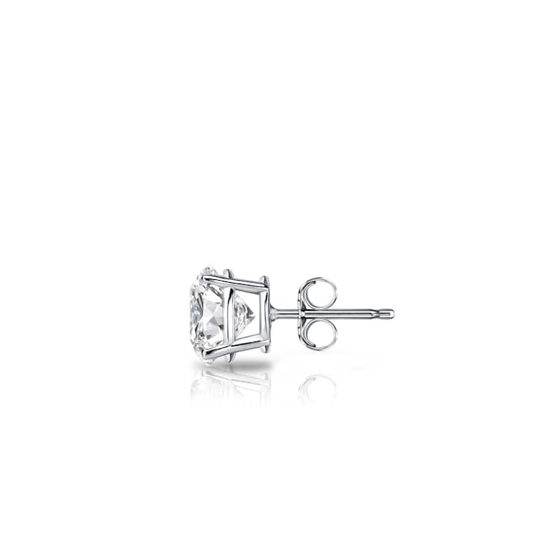 Auriya 14k Gold 1/4ct TDW Round SINGLE STUD (1) Diamond Earring