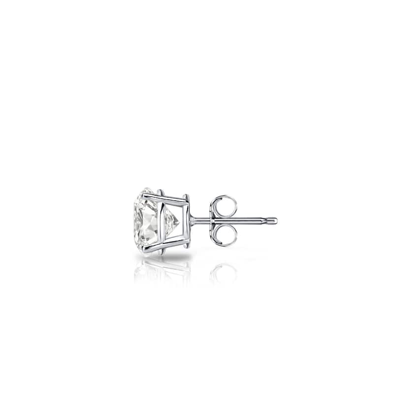 Auriya 1/4ctw Round Diamond SINGLE STUD (1) Earring 14k Gold