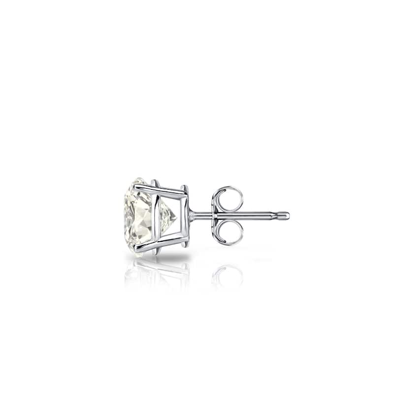 Auriya 1/3ctw Round Diamond SINGLE STUD (1) Earring 14k Gold