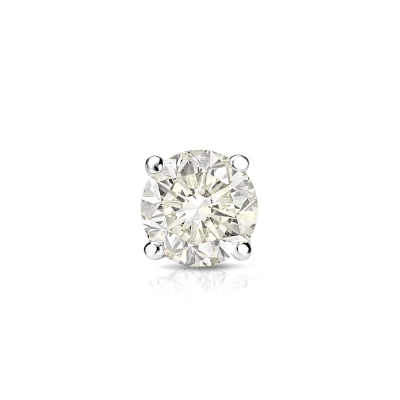 Auriya 1/3ctw Round Diamond SINGLE STUD (1) Earring 14k Gold
