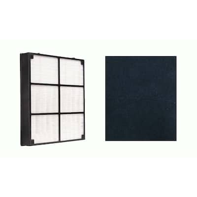 Hamilton Beach TrueAir HEPA Air Purifier Filter and Carbon, Part # 04913 and 04923 - Black
