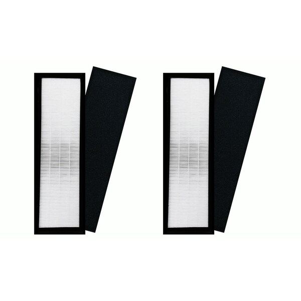 2pk Replacement HEPA Style B Air Purifier Filters, Fits Germguardian AC4800 Series, Compatible with Part FLT4825