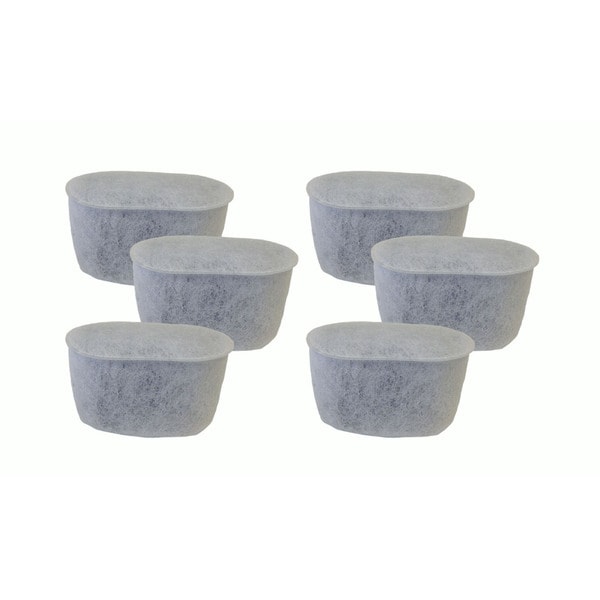6pk Replacement Charcoal Water Filters, Fits Cuisinart Coffee Makers, Compatible with DCC-RWF