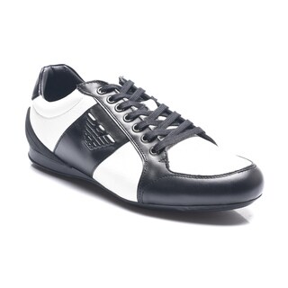 Prada Men's Black Leather Thong Sandals - 11157080 - Overstock.com ...