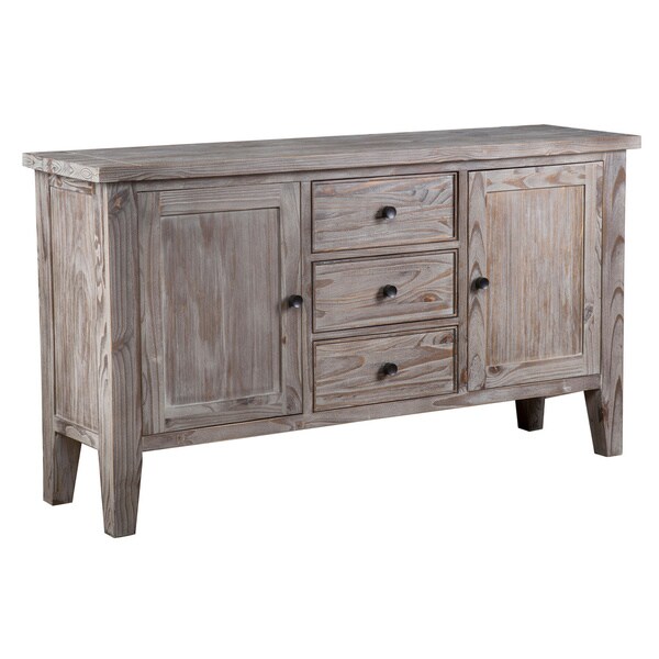 Aubrey Rustic Grey 65-inch Buffet by Kosas Home
