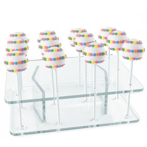 Cake Pops Acrylic 12-Pop Display Stand