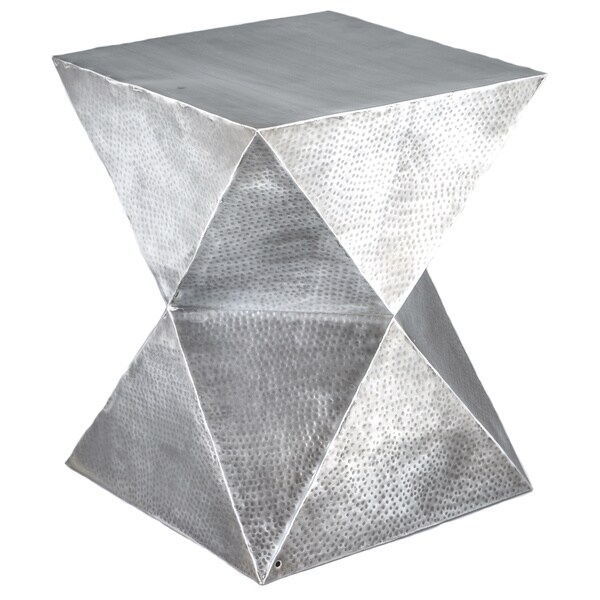 Rockwell Garden Stool Zinc Antique