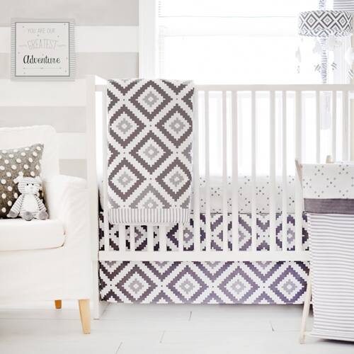 My Baby Sam Imagine 3-piece Crib Bedding Set