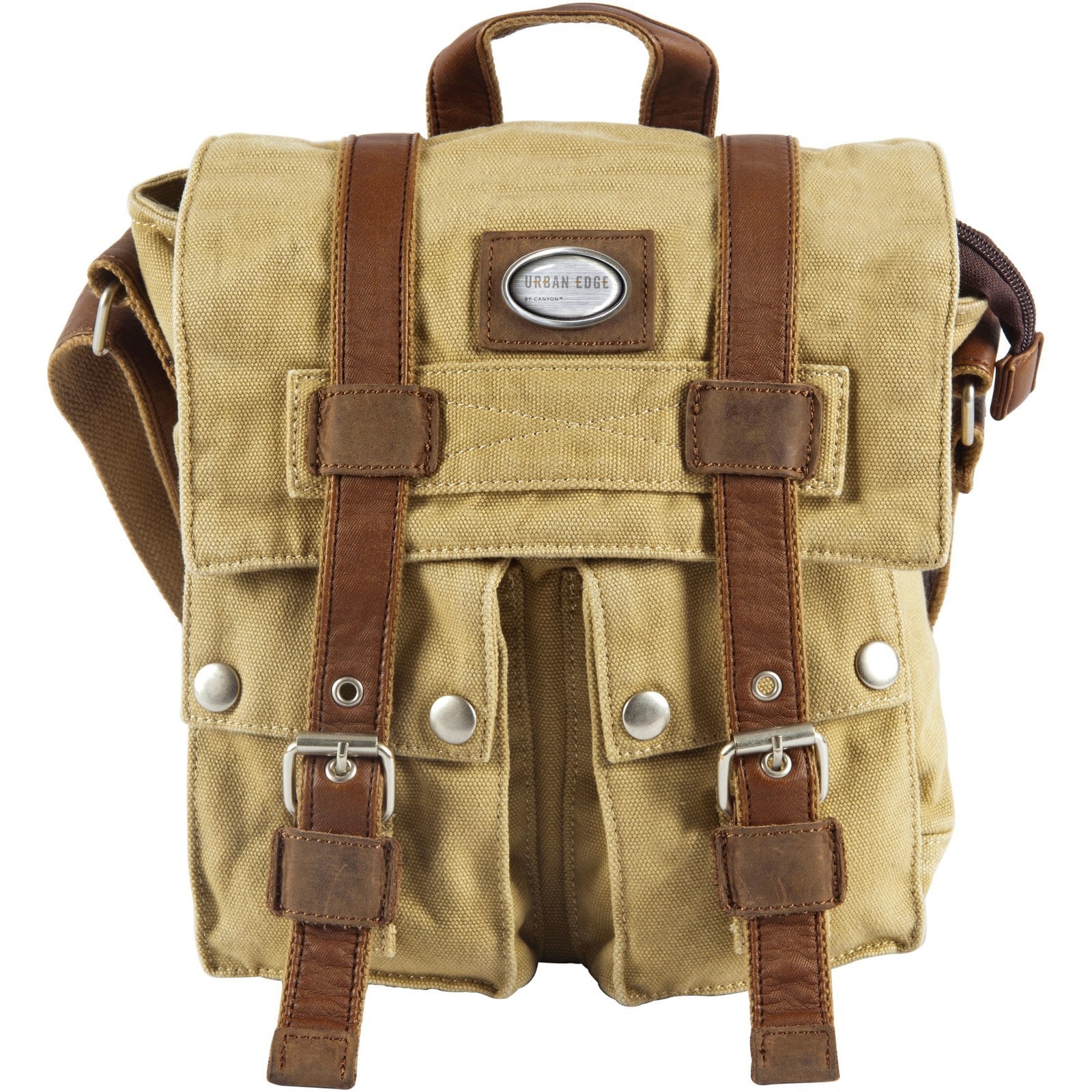 corbin small canvas messenger bag