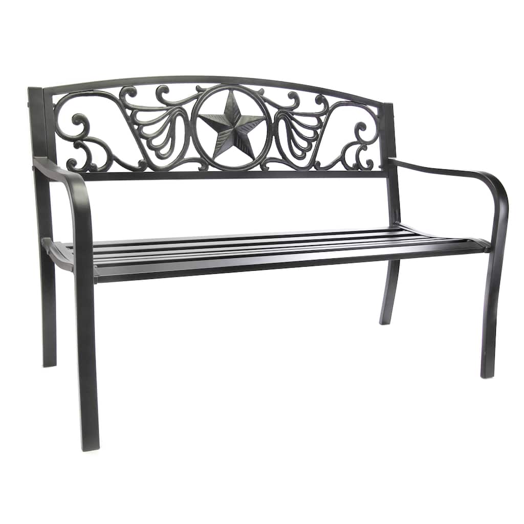 Jordan Manufacturing Lonestar Outdoor Bench