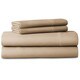 preview thumbnail 11 of 12, LUCID Comfort 600 TC Luxe Cotton Blend Bedsheet Set Full - Tan