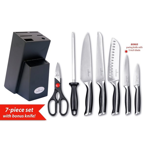 salt and pepper knife block
