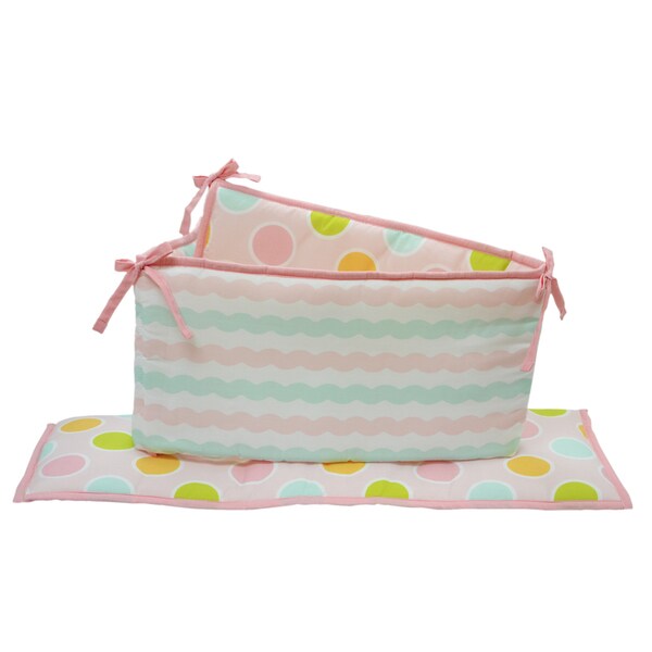 Belle Sea Sweetie Crib Bumper