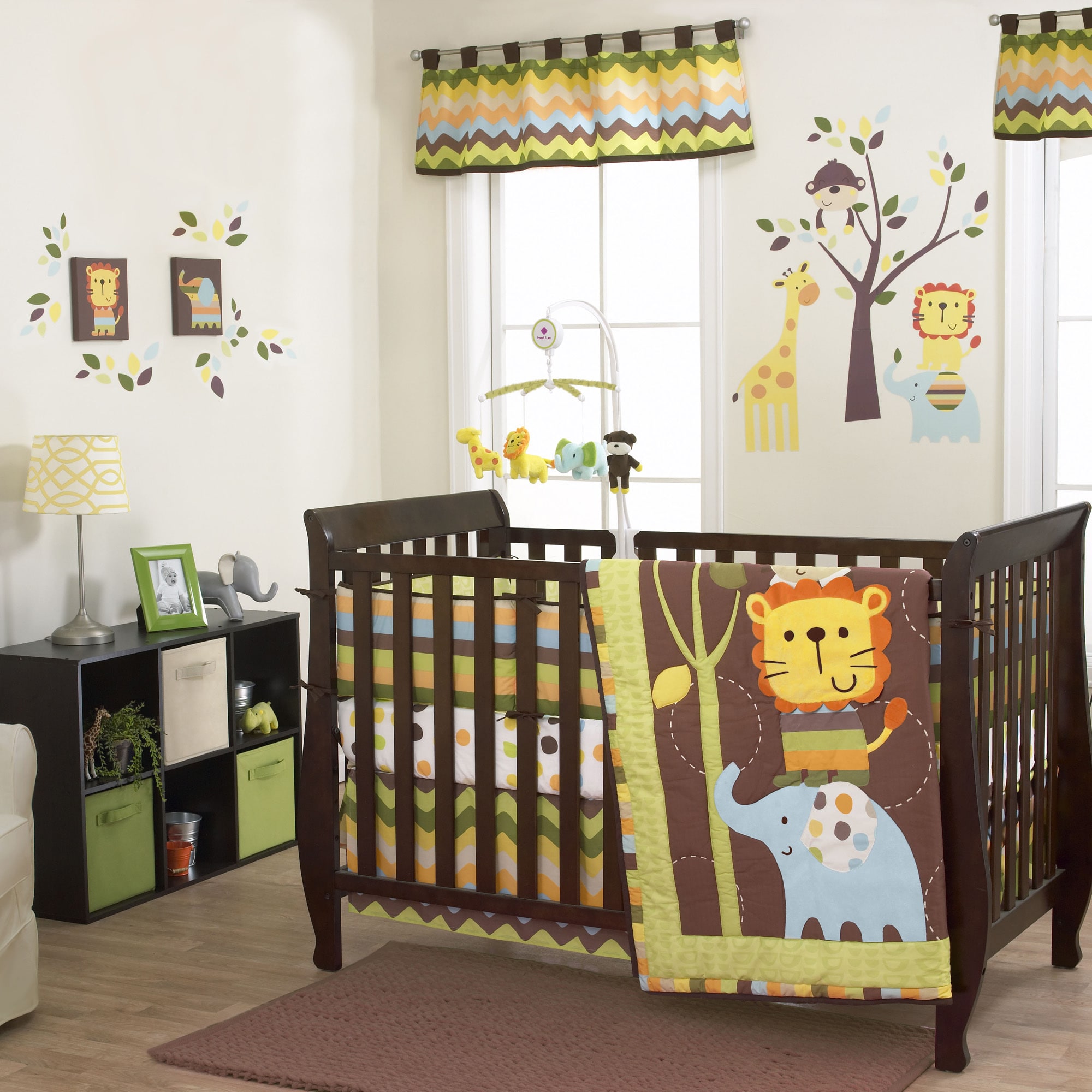 Shop Belle Zuzu And Friends 3 Piece Crib Bedding Set Overstock