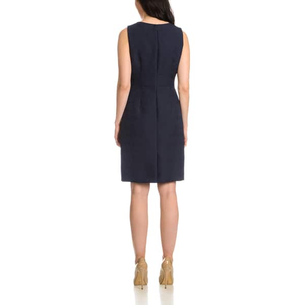 Tahari Arthur S. Levine Women's Tonal Pattern Cut-Out Detail Dress (As Is  Item) - Bed Bath & Beyond - 18725063