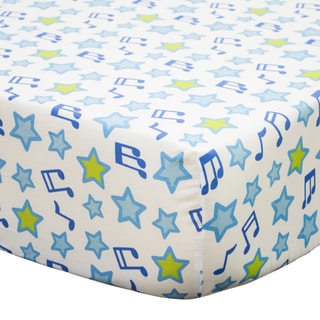 Belle Jungle Jamboree Fitted Crib Sheet