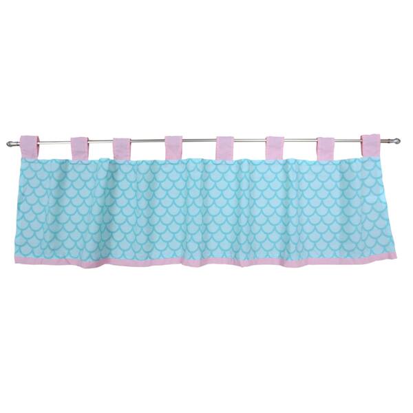 slide 1 of 1, Belle Sea Sweetie Window Curtain Valance